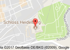 Heidelberg Kalesi Uydu Görüntüsü Uydu Haritası Almanya