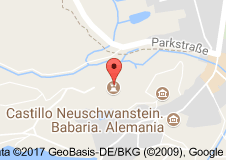 Hohenschwangau Şatosu Uydu Görüntüsü Uydu Haritası Almanya