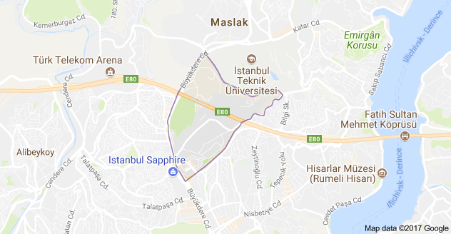 Konaklar Mahallesi Nerede Nasıl Giderim Harita Beşiktaş