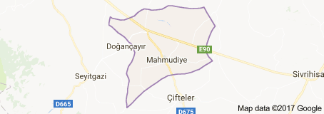 Mahmudiye Uydu Görüntüsü Uydu Haritası Eskişehir