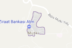 Mutki Uydu Görüntüsü Uydu Harita Bitlis