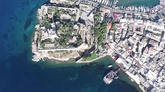 Muğla Bodrum Havadan Kamera İzle