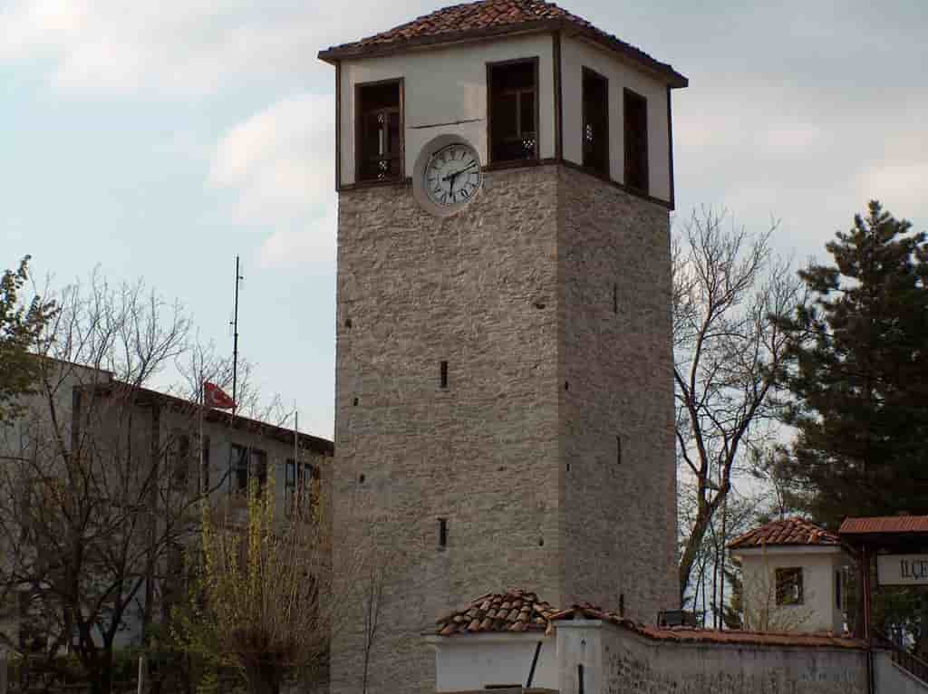 Safranbolu Tarihi Saat Kulesi Uydu Görüntüsü Karabük