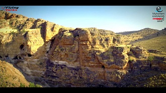 Süleyman Ağa Mağaraları Havadan Kamera İzle Diyarbakır