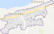 Yeniçağa Uydu Görüntüsü Uydu Harita Bolu