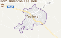 Yeşilova Uydu Görüntüsü Uydu Haritası Burdur