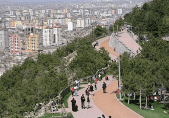 Kayseri Beştepeler Piknik Alanı Uydu Görüntüsü Haritası