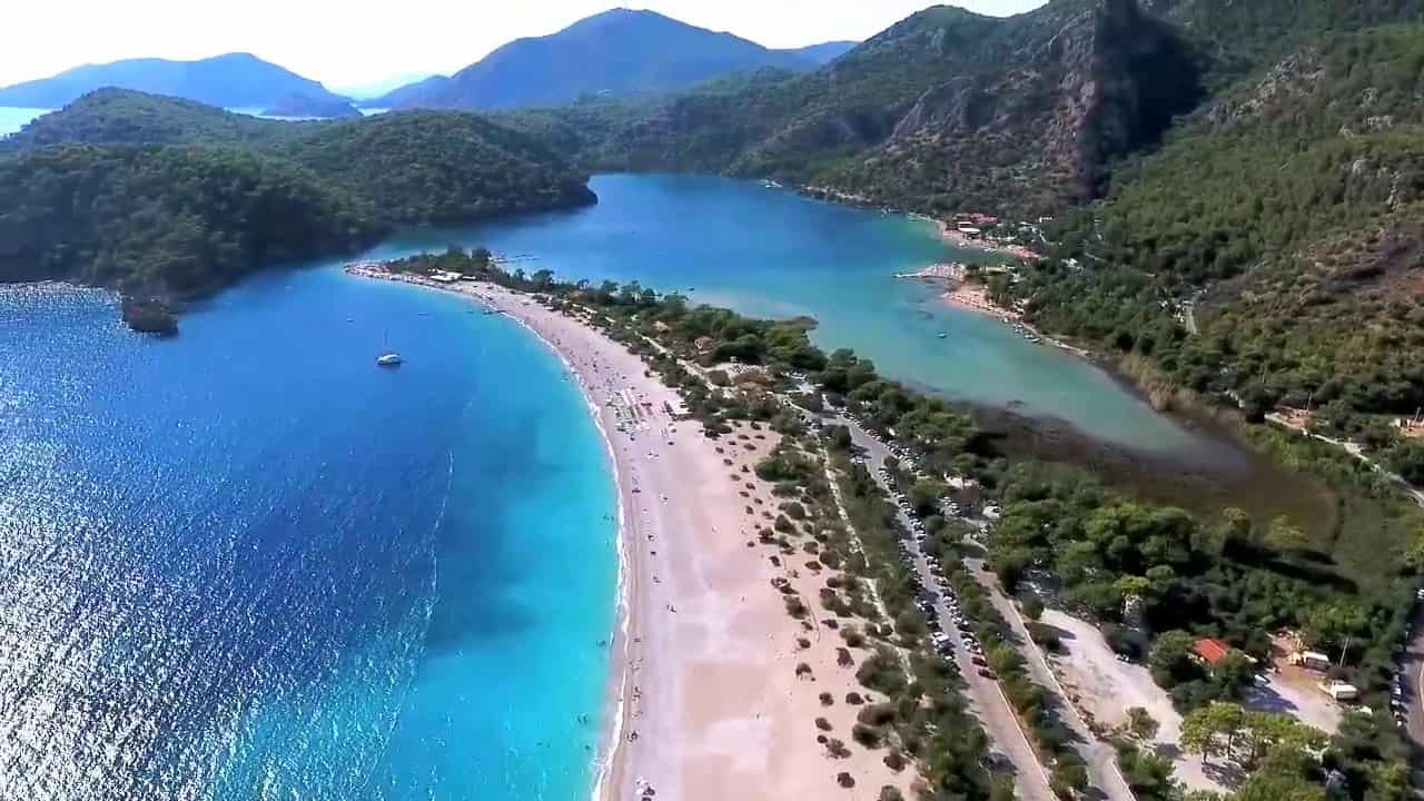 Ölüdeniz Havadan Kamera Görüntüleri İzle