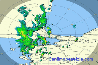 İstanbul Canlı Yağış Radar Görüntüsü İzle