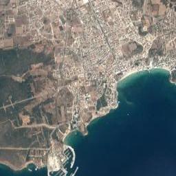 Didim Altınkum Plajı Uydu Görüntüsü Uydu Haritası