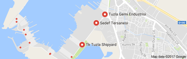 Tuzla Tersanesi Uydu Görüntüsü Uydu Haritası