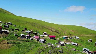 Çamlıhemşin Gito Yaylası Havadan Kamera İzle