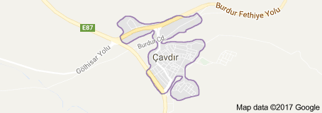 Çavdır Uydu Görüntüsü Uydu Haritası Burdur