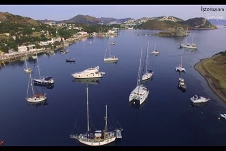 Bodrum Gümüşlük Havadan Kamera Görüntüsü İzle