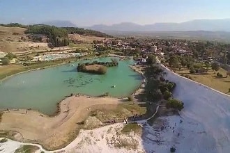 Denizli Pamukkale Havadan Kamera İzle