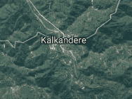 Rize Kalkandere Uydu Görüntüsü Haritası