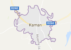 Kırşehir Kaman Uydu Görüntüsü ve Haritası İzle
