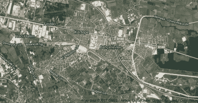 Kocaeli Kartepe Uydu Görüntüsü ve Haritası İzle
