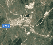 Samsun Kavak Uydu Görüntüsü Uydu Haritası