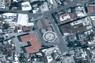 Kilis Cumhuriyet Meydanı Uydu Görüntüsü ve Haritası İzle