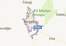 Kırşehir Uydu Görüntüsü ve Haritası İzle