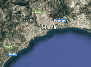 Mersin Uydu Görüntüsü Haritası