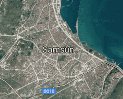 Samsun Uydu Görüntüsü Uydu Haritası
