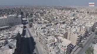 Suriye Halep Havadan Kamera İzle