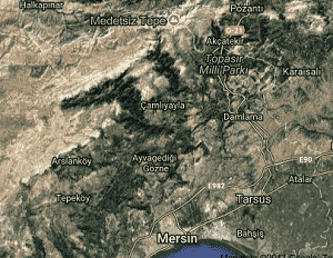 Mersin Toroslar Uydu Görüntüsü Haritası
