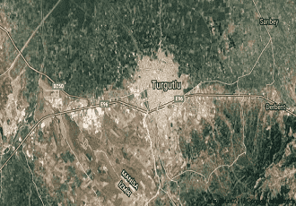 Manisa Turgutlu Uydu Görüntüsü Haritası