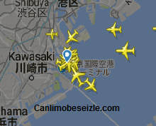 Tokyo Haneda Havalimanı Canlı Uçuş Uçak Takibi