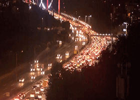 İstanbul Tem Fatih Sultan Mehmet Köprüsü Gişeler Canlı Mobese İzle