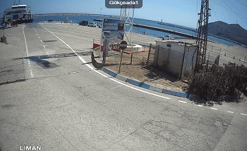 Çanakkale Gökçeada Limanı   