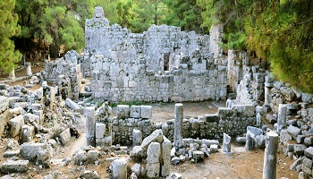 Kemer Phaselis Büyük Hamam Sanal Tur İzle