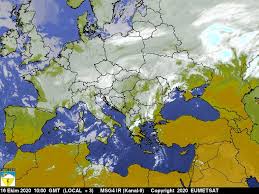 Avrupa Kızılötesi Hava Durumu Uydu