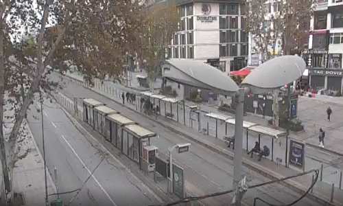 İstanbul Laleli Tramvay Durağı  