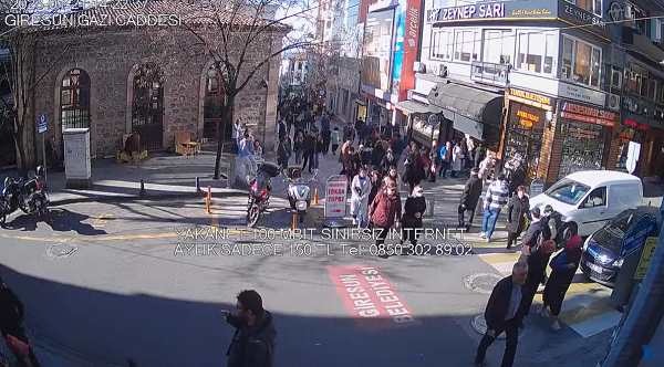 Giresun Gazi Caddesi Sesli Canlı Mobese izle