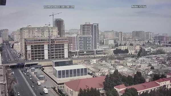 Azerbaycan Bakü Canlı Mobese izle