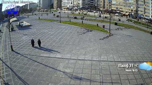 Elazığ Cumhuriyet Meydanı Canlı izle
