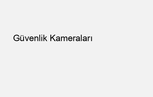 Güvenlik Kameraları