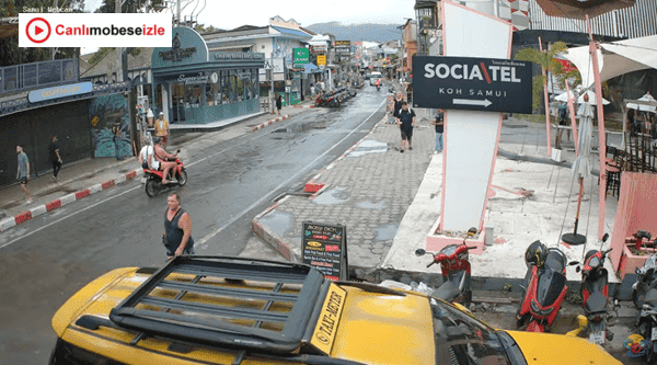 Koh Samui Tayland Canlı Mobese izle
