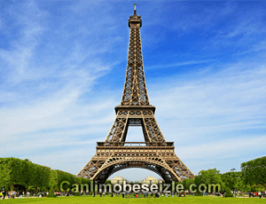 Paris Eyfel Kulesi canli izle